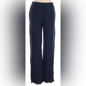 SKIMS~Women’s Cotton Ribbed Wide Leg Pants (Bottoms cut)~Navy~XS-Fit S